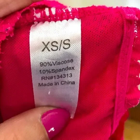 NWOT Sexy Bright Pink Lace Bralette - Picture 6 of 10